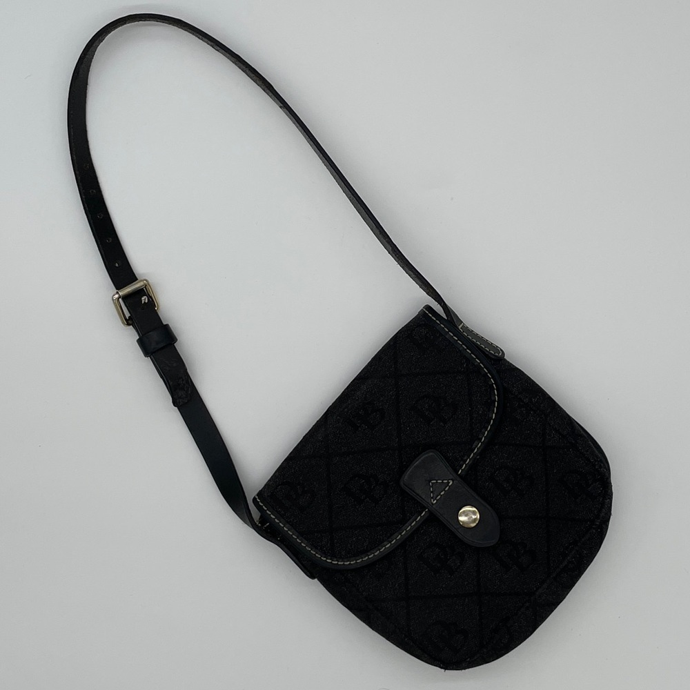 Dooney & Bourke Vintage Mini Leather Strap Shoulder Bag Handbag